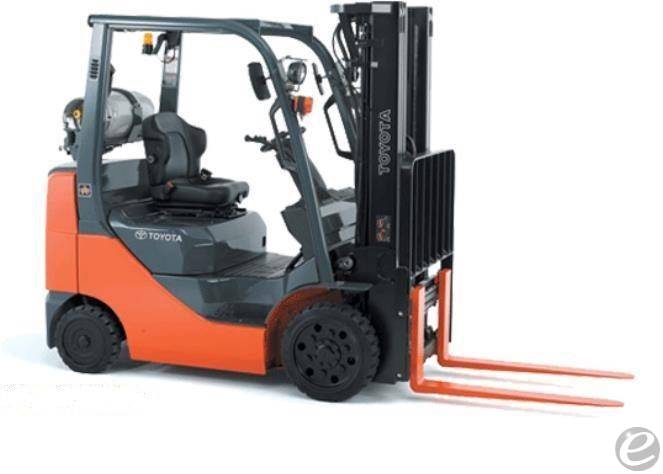 2018 Toyota 8FGCU25 LP Gas Forklift...