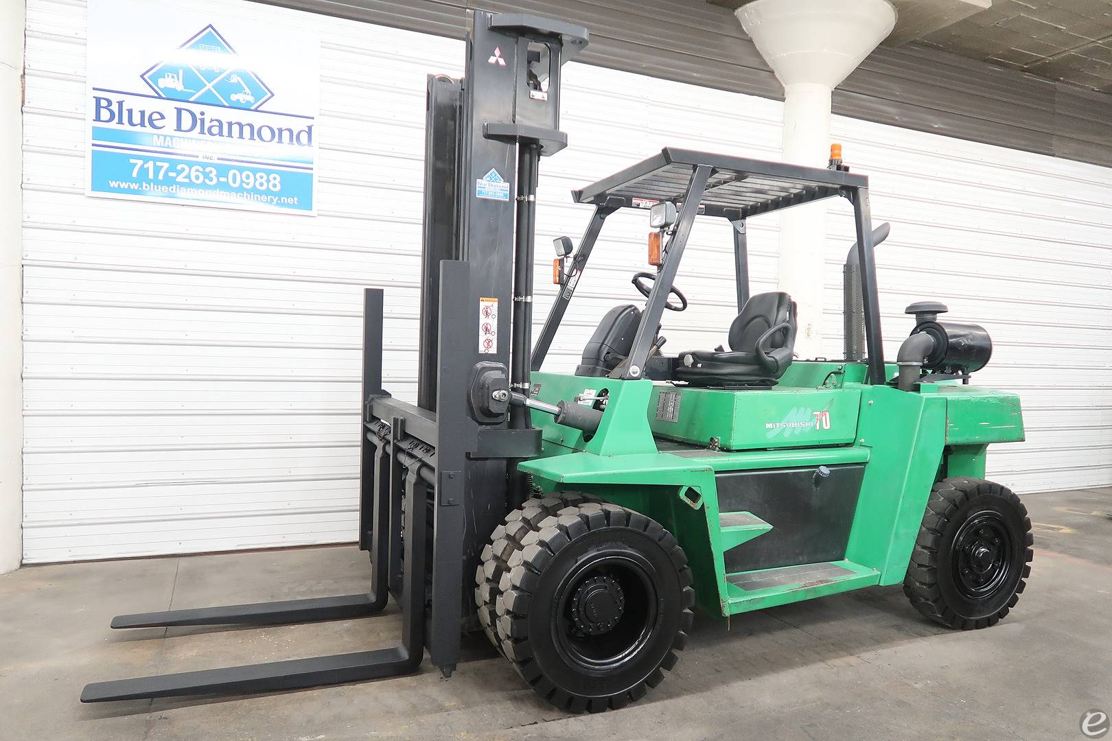 2012 Mitsubishi FD70E Diesel Forkli...