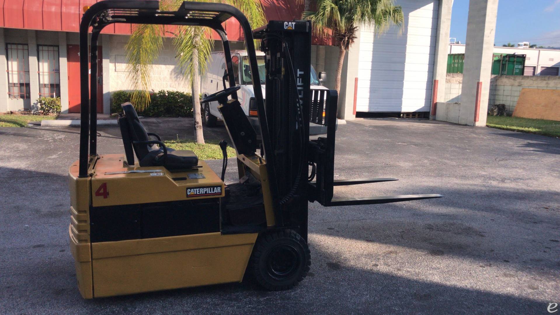 1997 Cat                                       EP15T Electric Forklift - 123Forklift