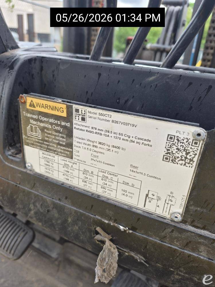 2021 Hyster S50CT2
