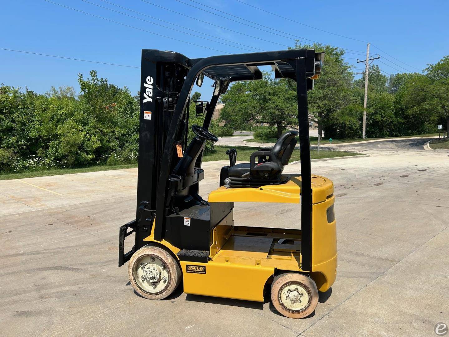 2015 Yale ERC050VG Electric Forklift - 123Forklift