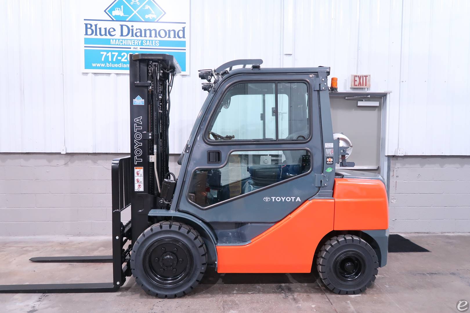 2017 Toyota 8FGU30 LP Gas Forklift - 123Forklift