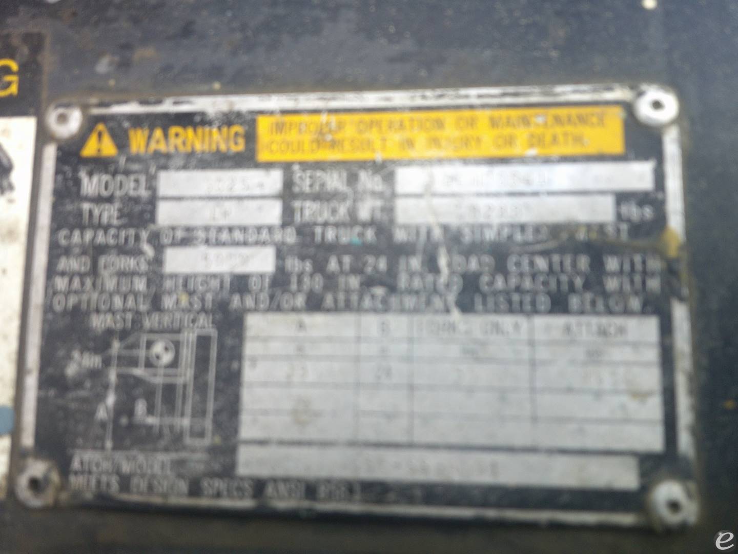 1997 Cat GC25