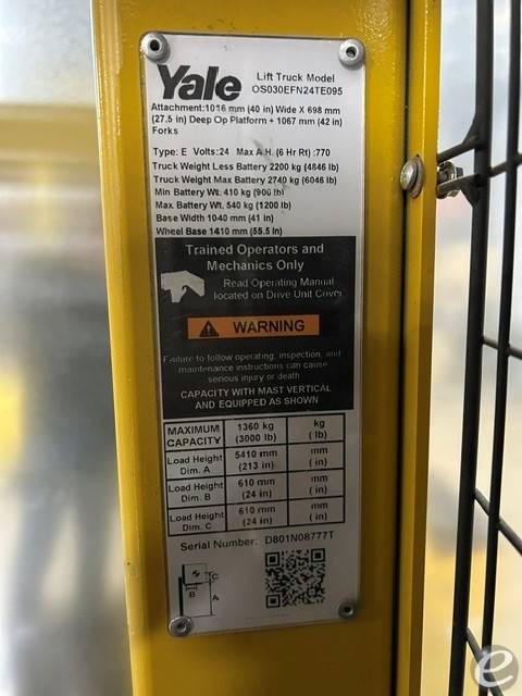 2019 Yale OS030EFN24TE095