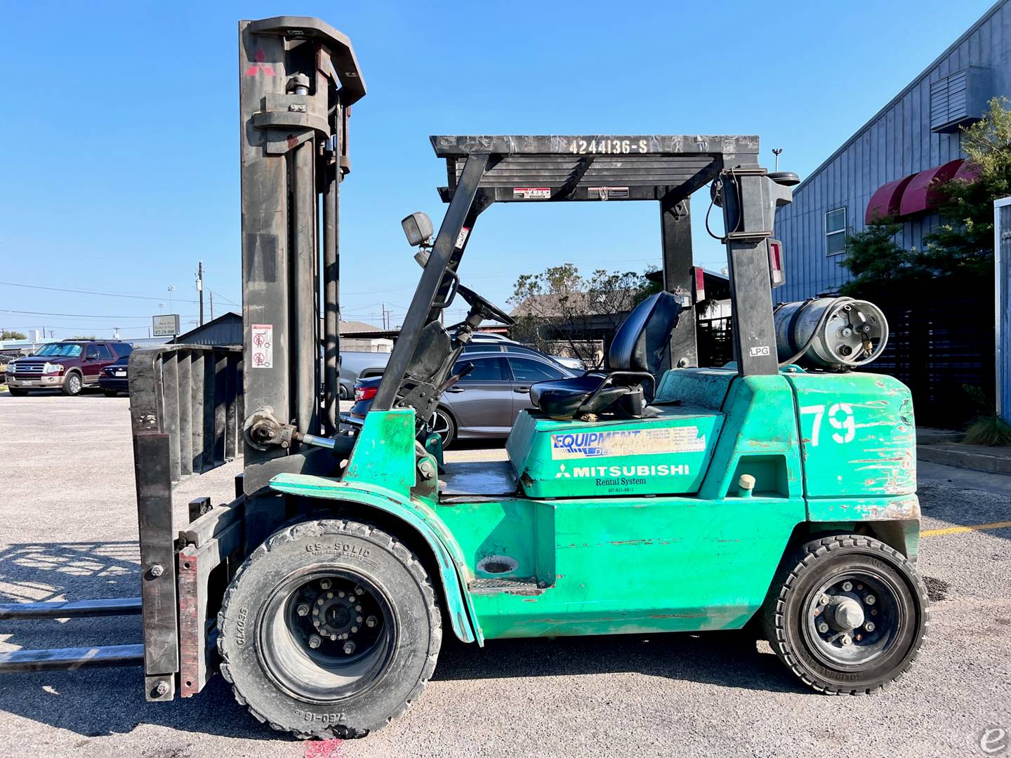 2001 Mitsubishi FG40K LP Gas Forklift - 123Forklift