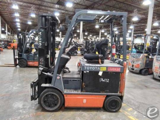 2017 Toyota 8FBCHU25 Electric Forklift - 123Forklift