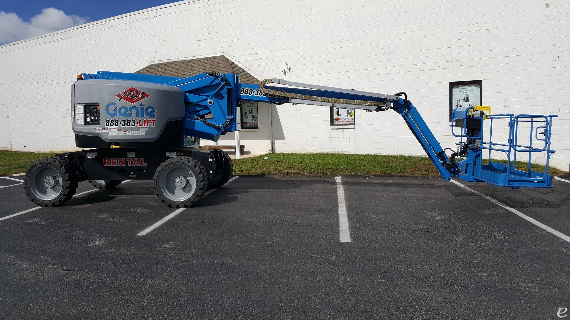 2017 Diesel Genie Z62/40 Articulated Boom
