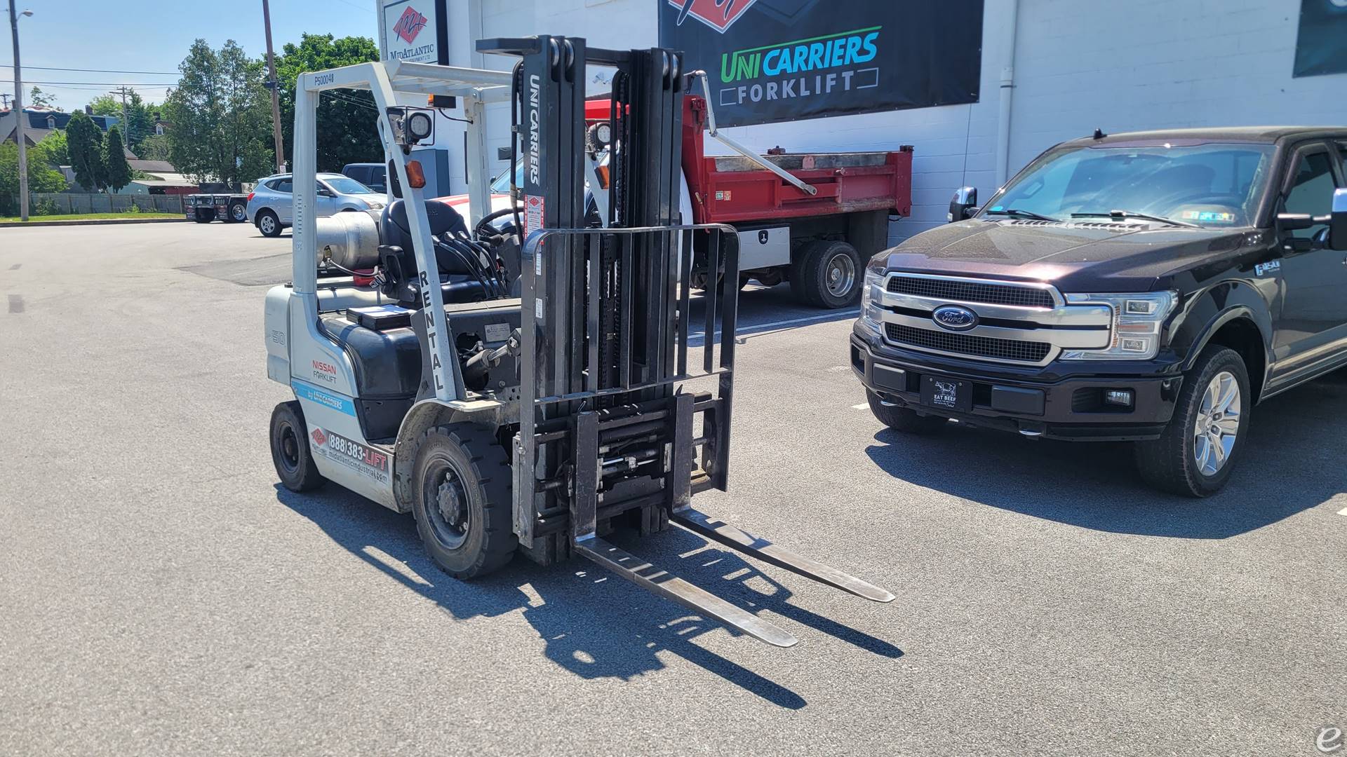 2015 Unicarriers PF50 LP Gas Forklift - 123Forklift