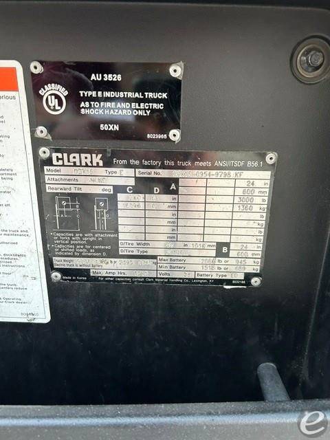 2018 Clark OSX 15