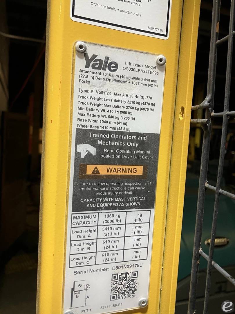 2020 Yale OS030EFN24TE095