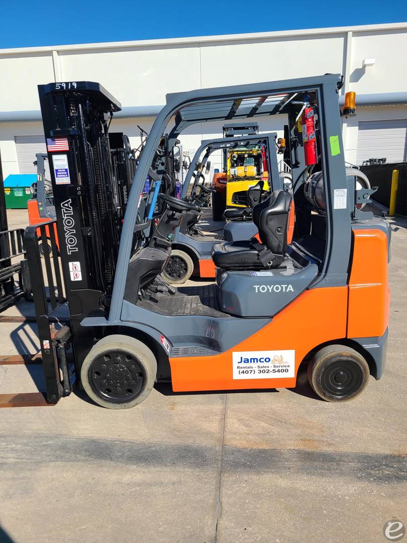 2017 Toyota 8FGCU25 LP Gas Forklift - 123Forklift