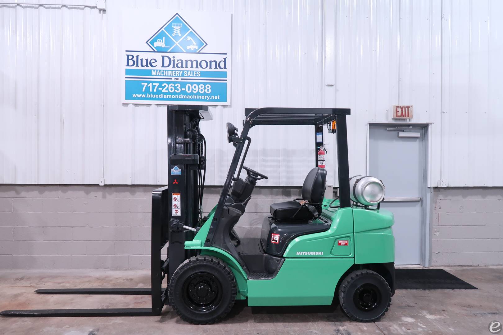 2014 Mitsubishi FG25N Dual Fuel Forklift - 123Forklift