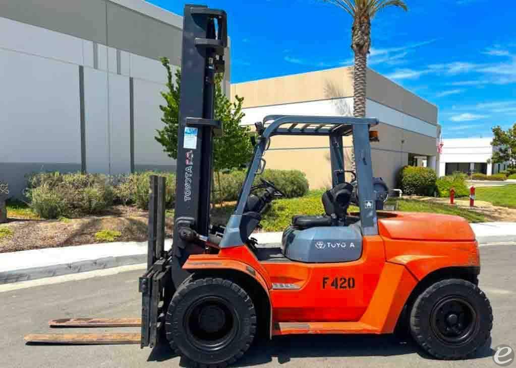 2002 Toyota 7FGU60 LP Gas Forklift - 123Forklift