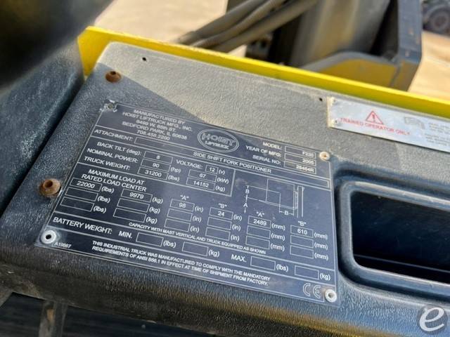 2005 Hoist Liftruck F220