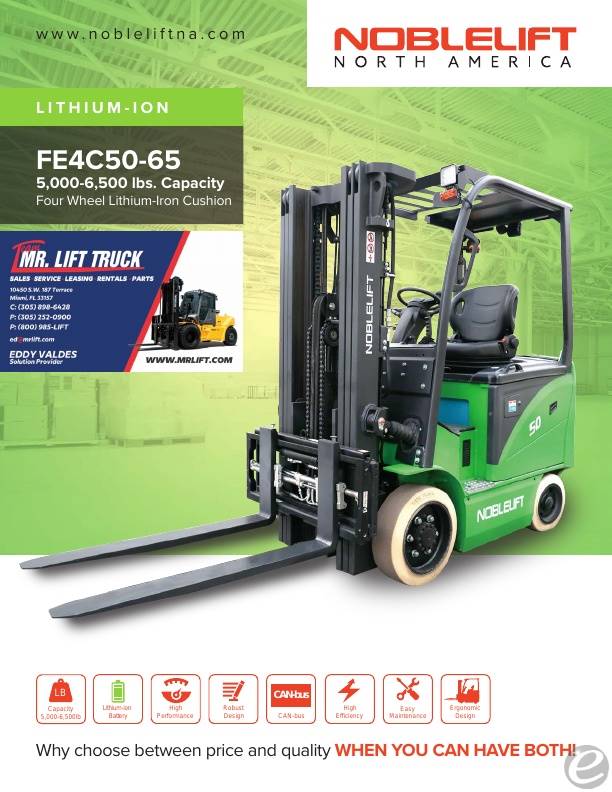 2026 Noblelift FE4C50 LI