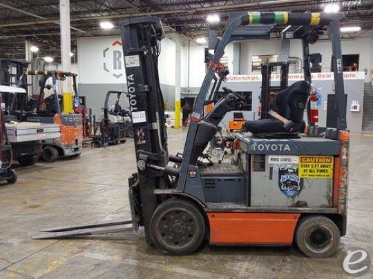 2015 Toyota 8FBCU25 Electric Forklift - 123Forklift