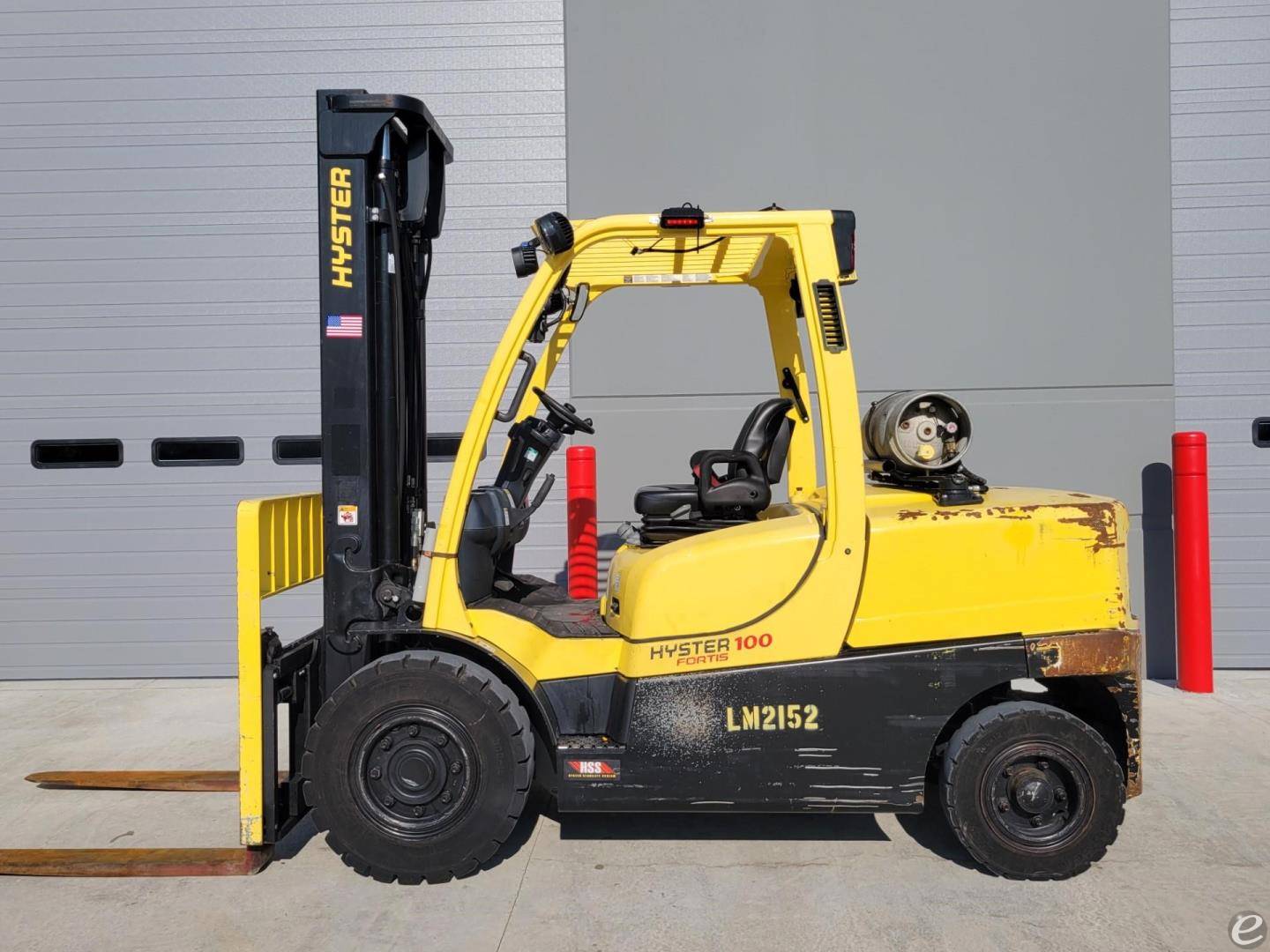 2016 Hyster H100FT LP Gas Forklift