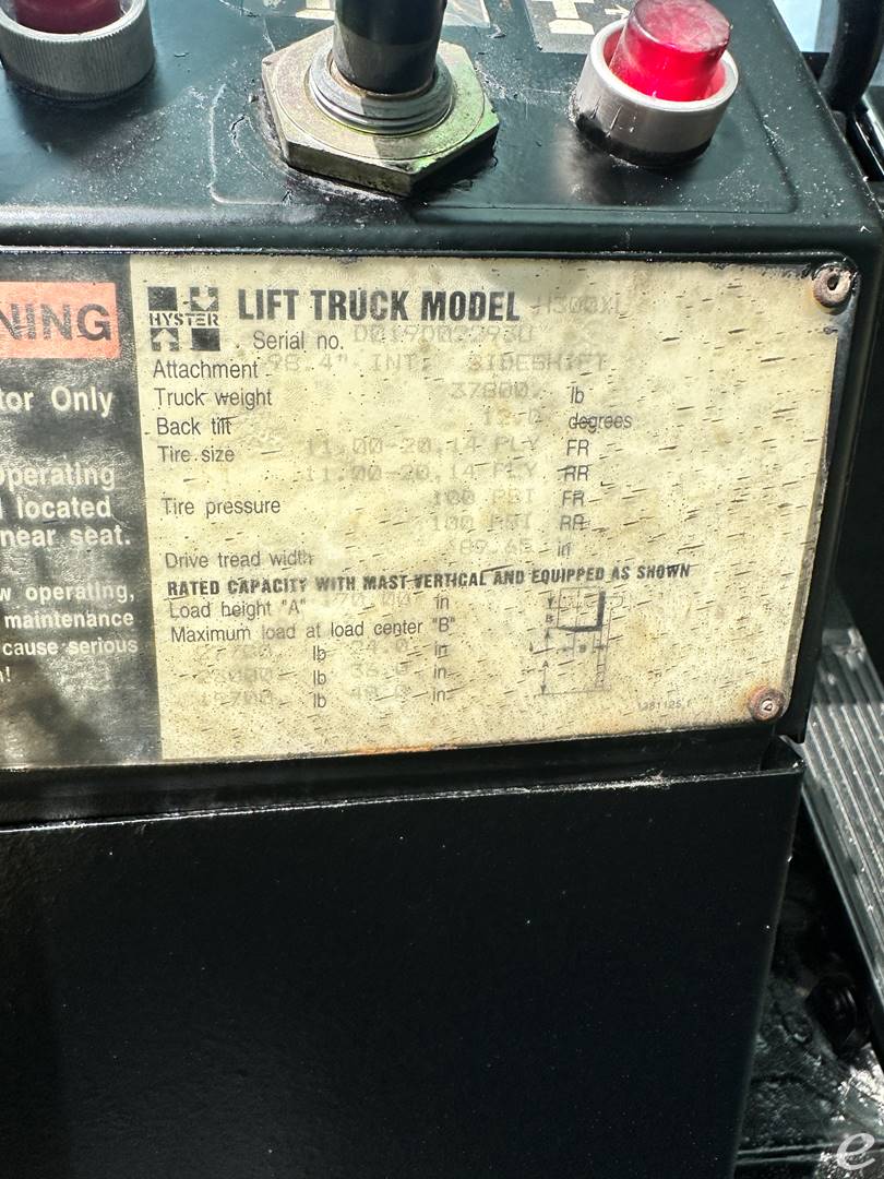 1997 Hyster H300XL