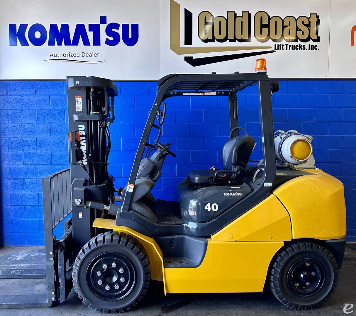 2021 Komatsu FG40ZTU-10 LP Gas Forklift - 123Forklift