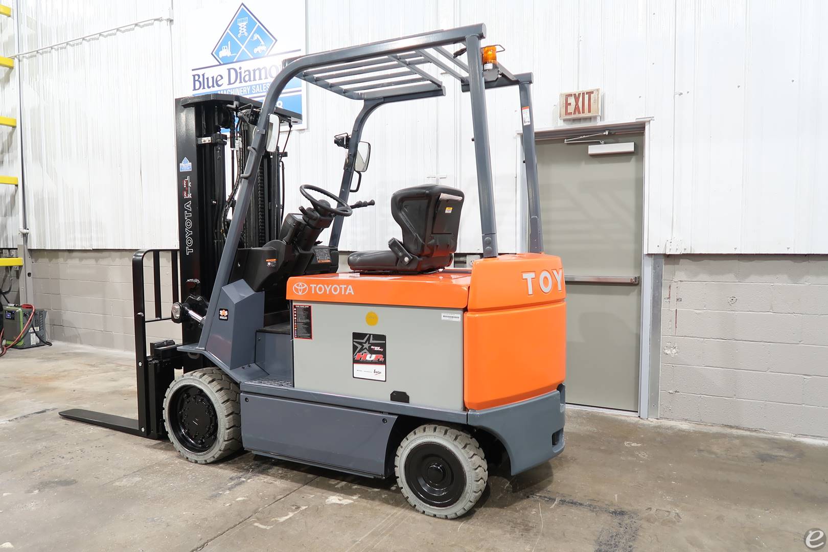 2018 Toyota 7FBCU35 Electric Forklift - 123Forklift