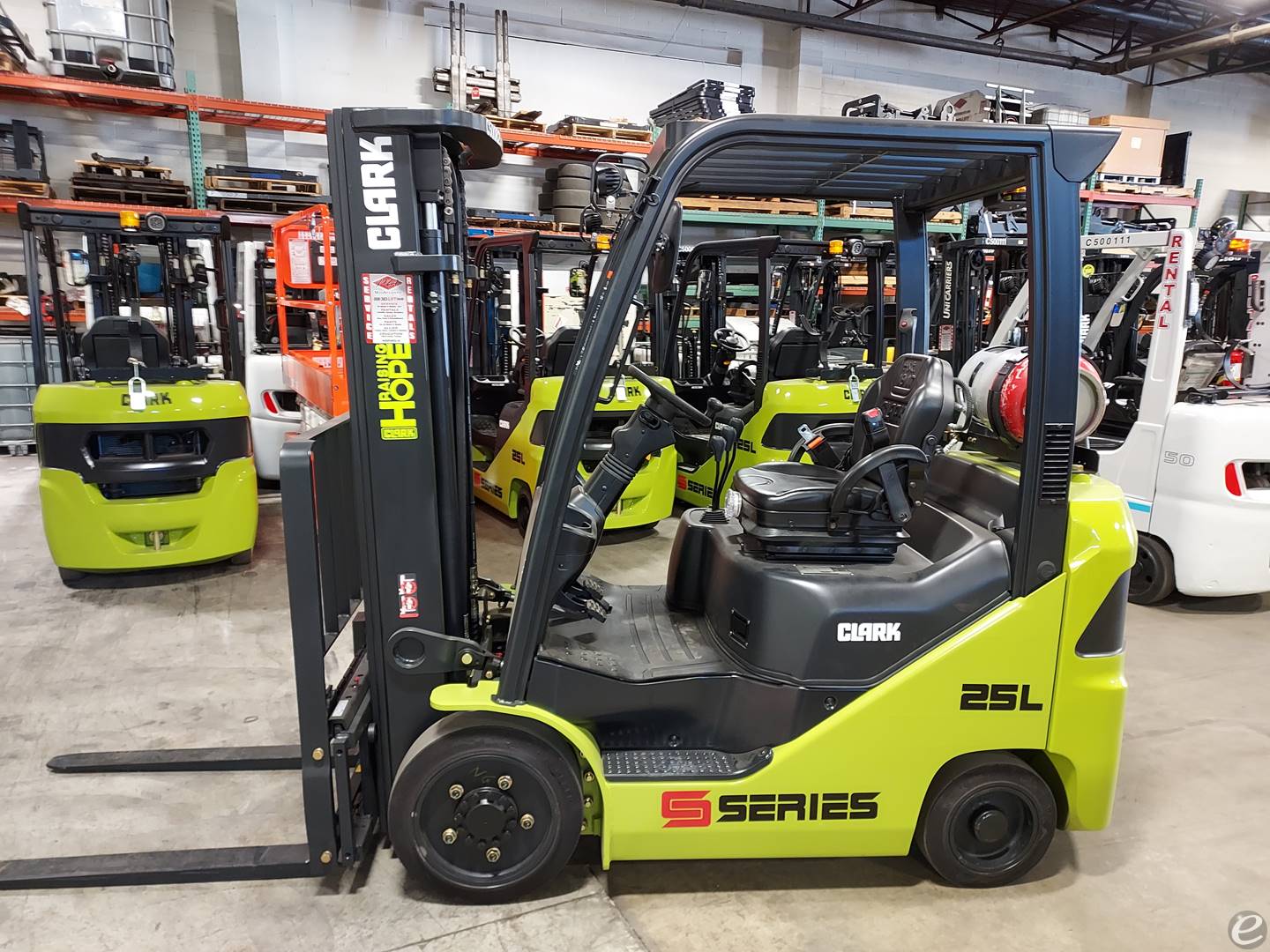 2022 Clark S25C LP Gas Forklift - 123Forklift