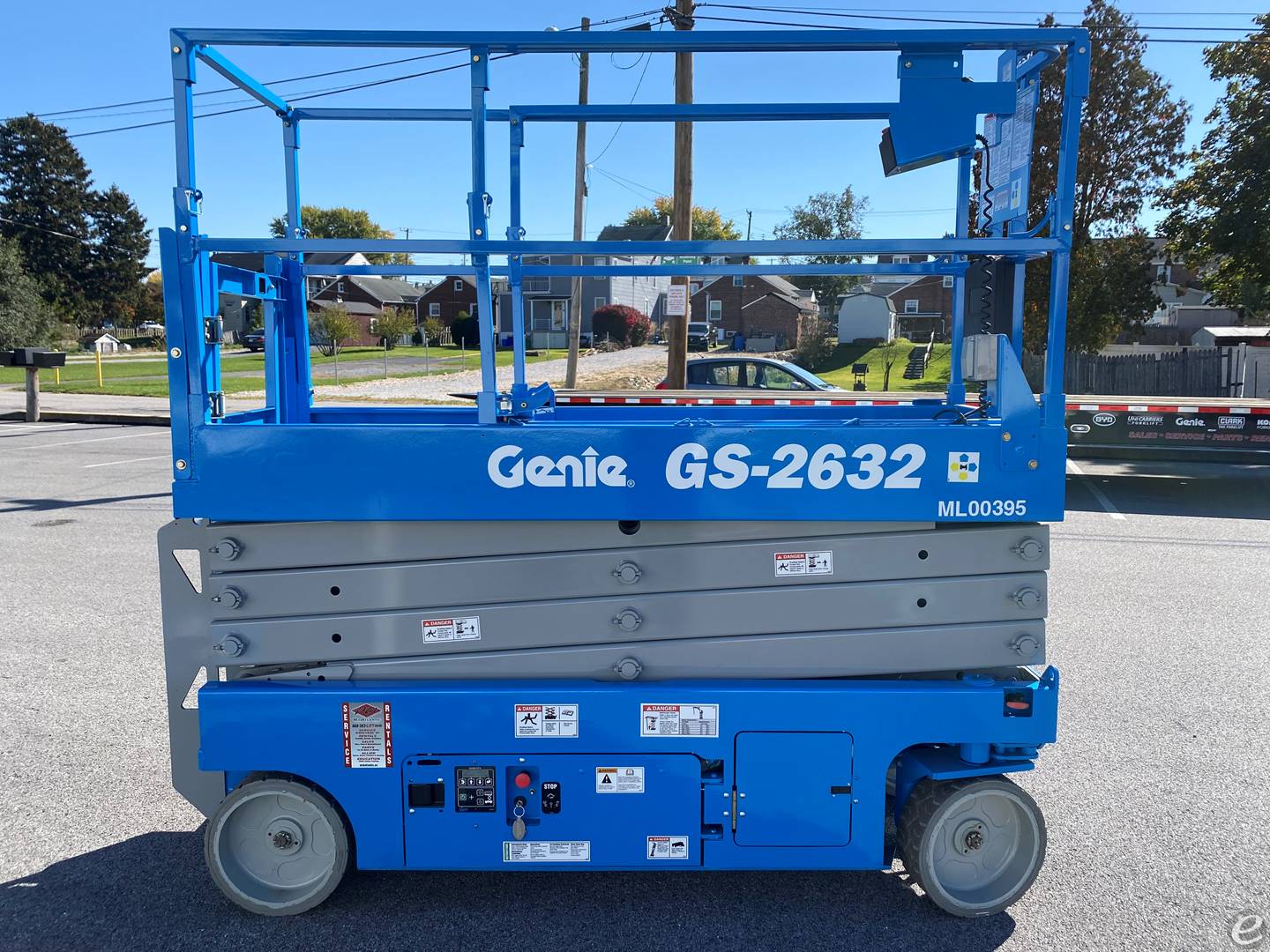 2013 Genie GS-2632 Electric Scissor Lift - 123Forklift