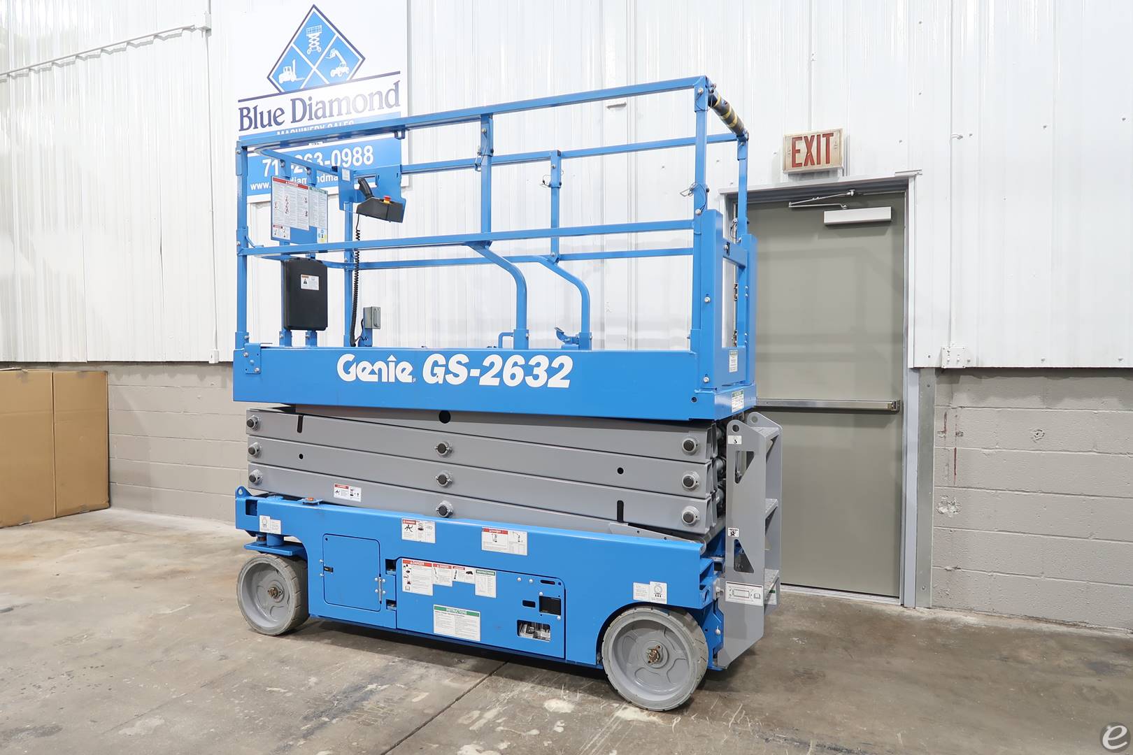 2015 Genie GS-2632 Electric Scissor Lift - 123Forklift