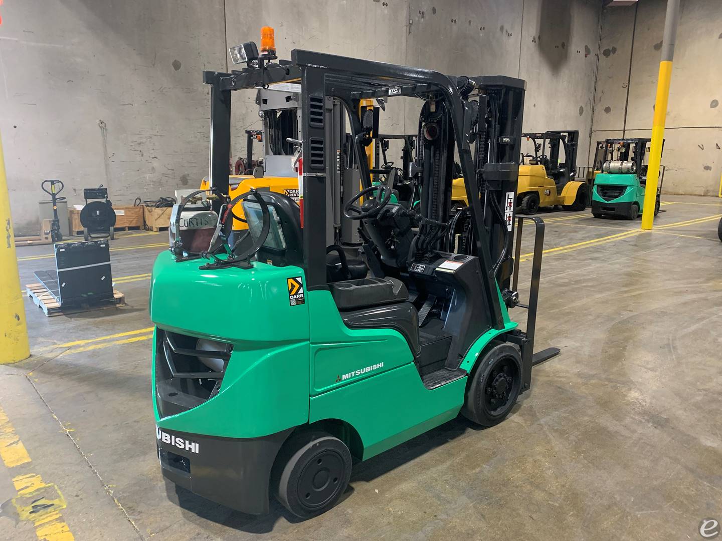 2014 Mitsubishi FGC25N LP Gas Forkl...