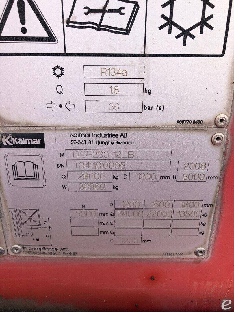 2008 Kalmar DCF280-12(LB)