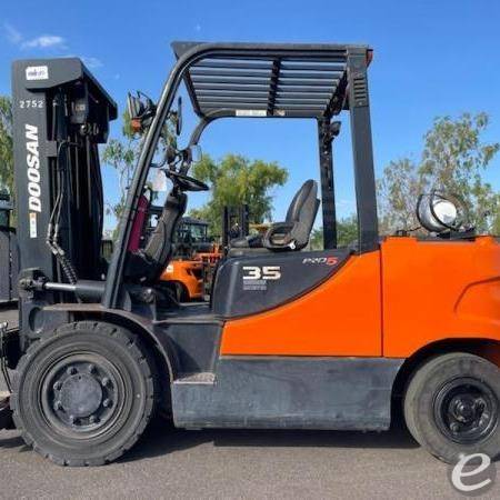 2018 Doosan G35S-5 LP Gas Forklift