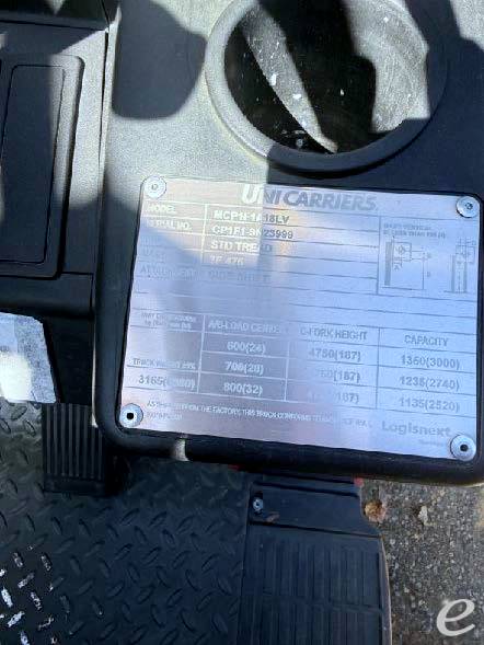 2022 Unicarriers CF35LP