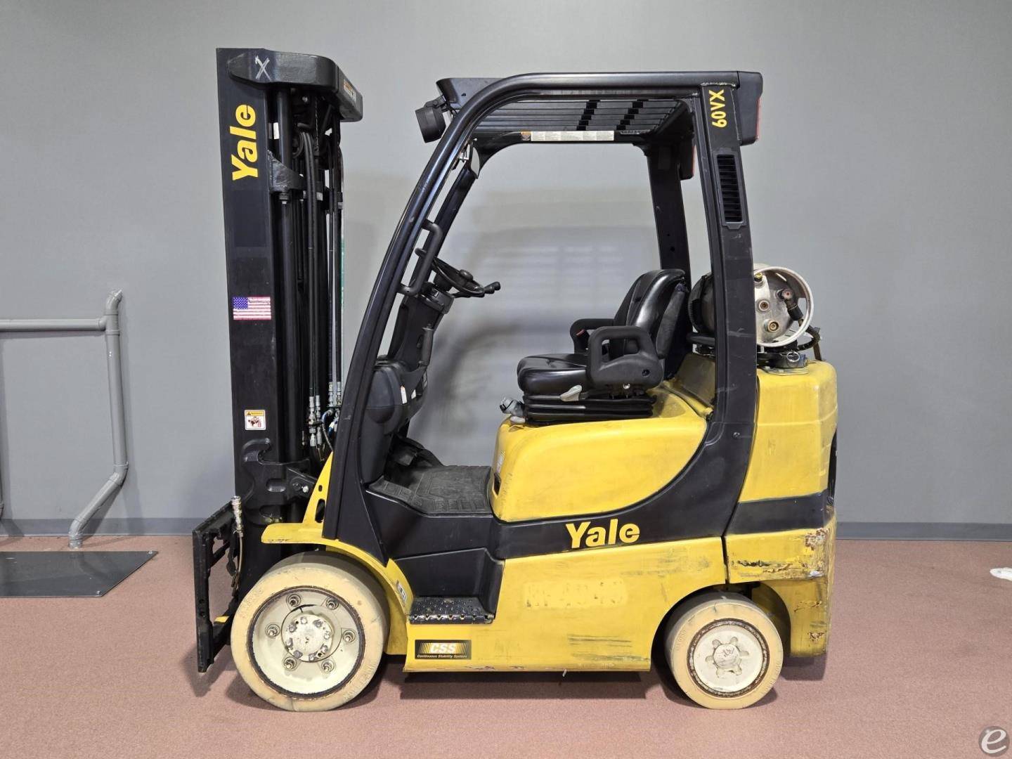 2015 Yale GLC060VX Cushion Tire Forklift - 123Forklift