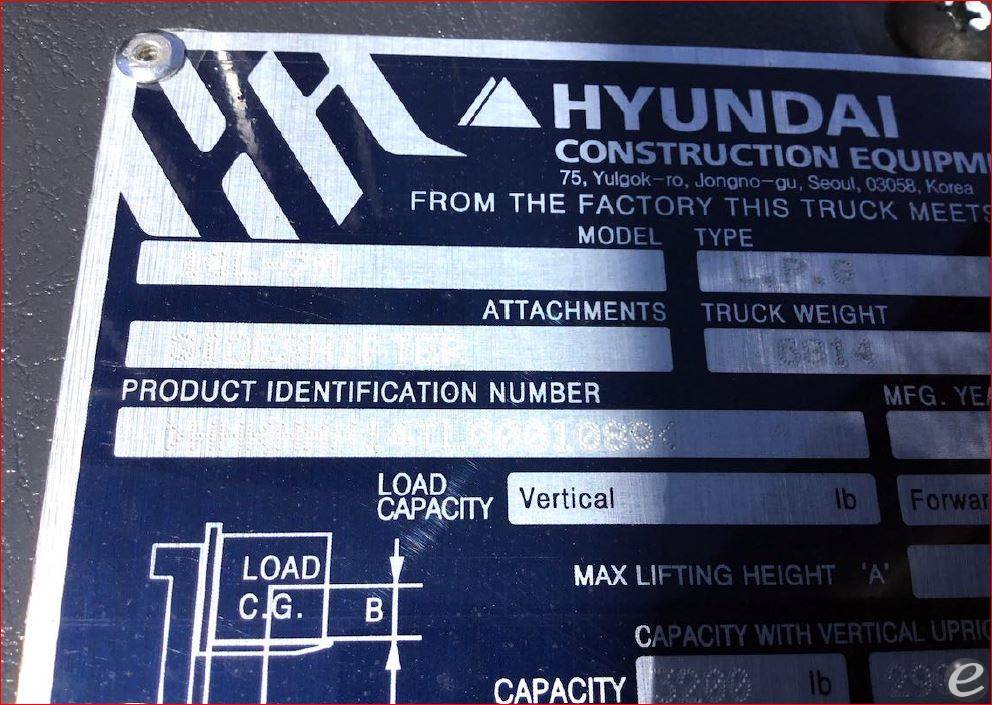 2020 Hyundai 18L-7M