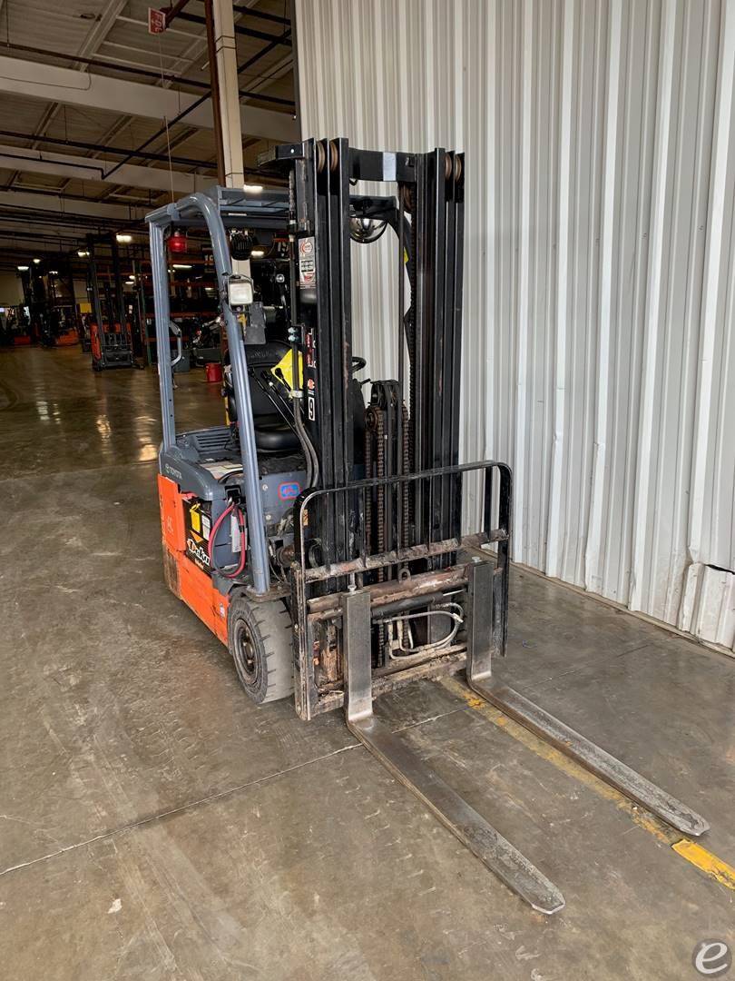 2018 Toyota 8FBES15U Electric 3 Wheel Forklift - 123Forklift