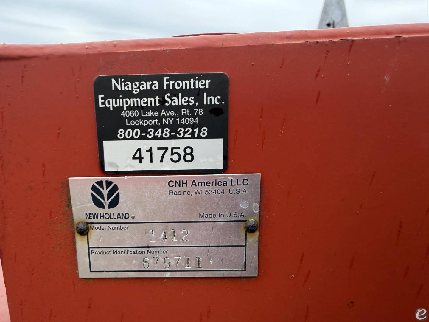 2004 New Holland 1412