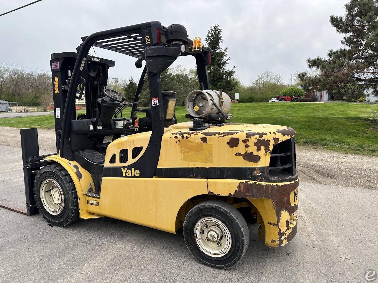 2014 Yale GLP120VX LP Gas Forklift - 123Forklift