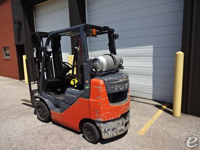 2019 Toyota 8FGCU25 LP Gas Forklift...