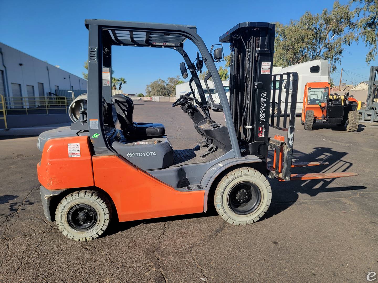 2018 Toyota 8FGU25 Dual Fuel Forkli...