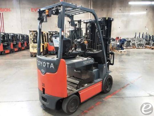 2017 Toyota 8FBCHU25 Electric Forklift - 123Forklift