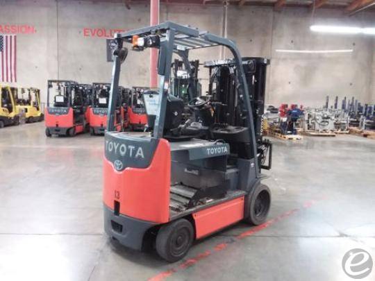 2017 Toyota 8FBCHU25 Electric Forklift - 123Forklift