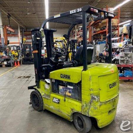 2014 Clark ECX30 Electric Forklift - 123Forklift