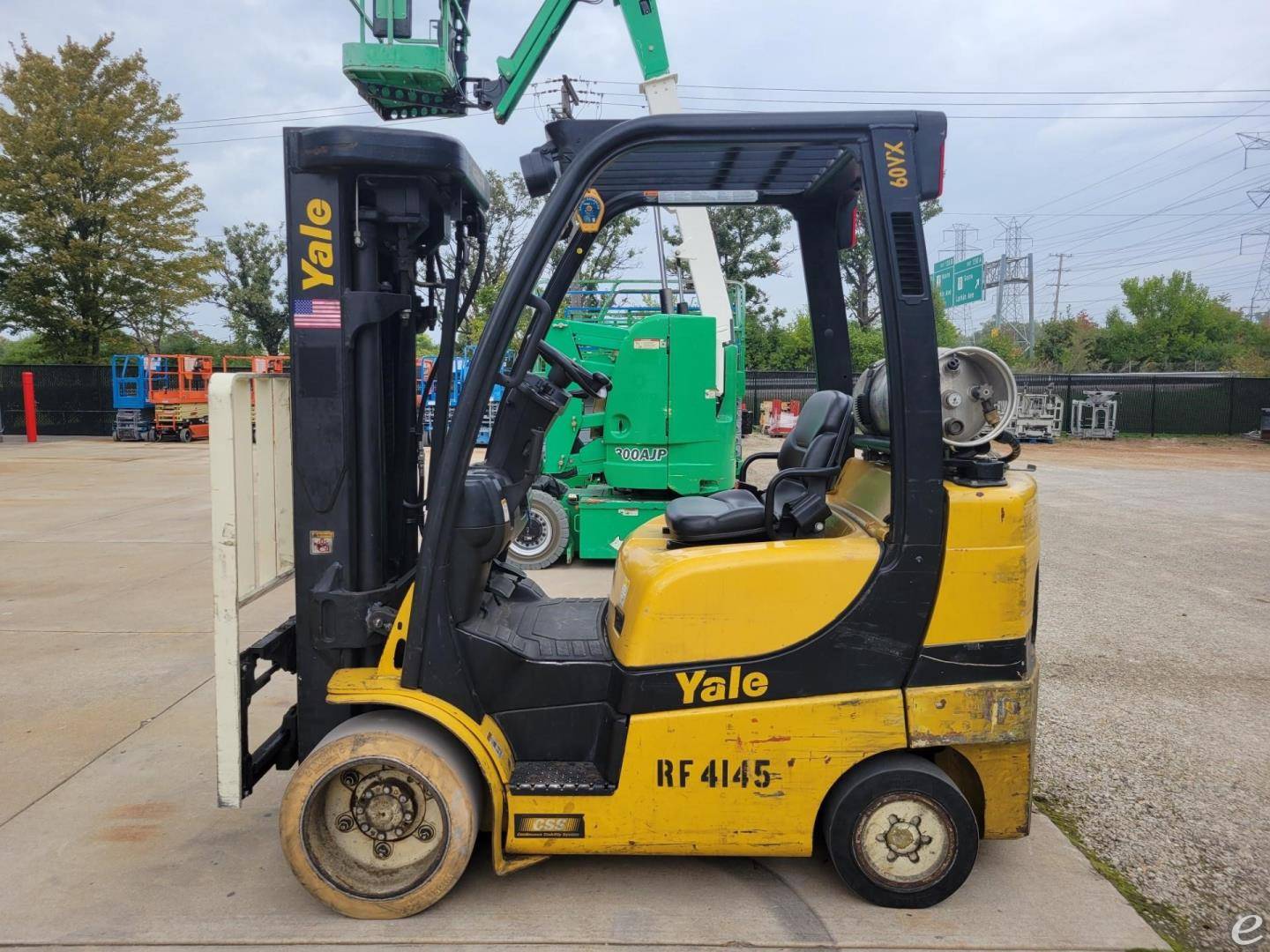 2014 Yale GLC060VX LP Gas Forklift