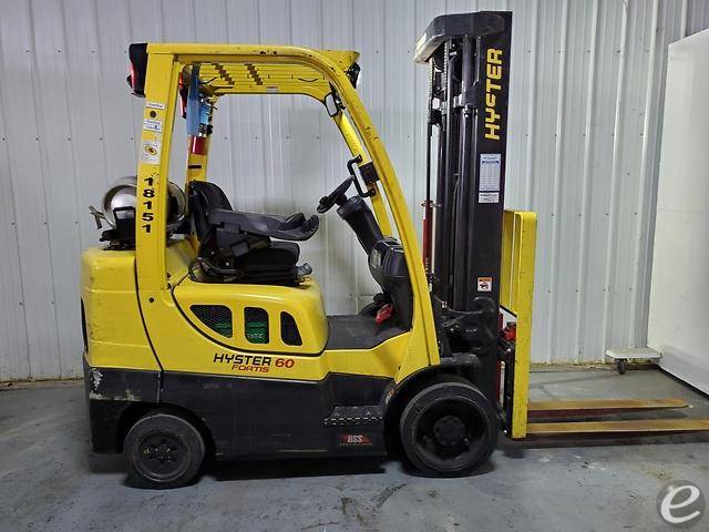 2017 Hyster S60FT LP Gas Forklift