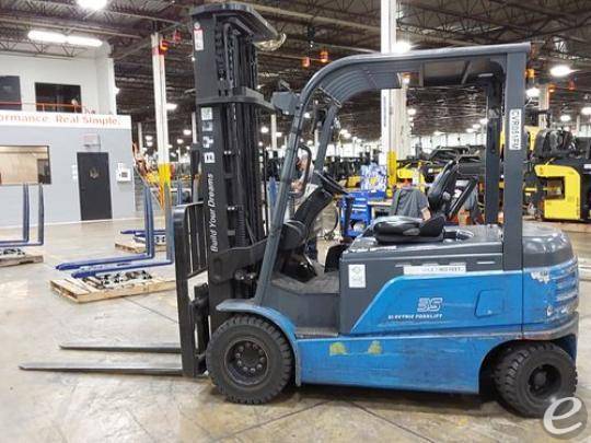 2017 BYD ECB35B Electric Forklift - 123Forklift