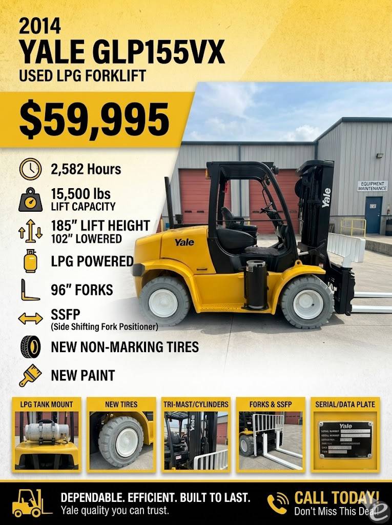 2014 Yale GLP155VX