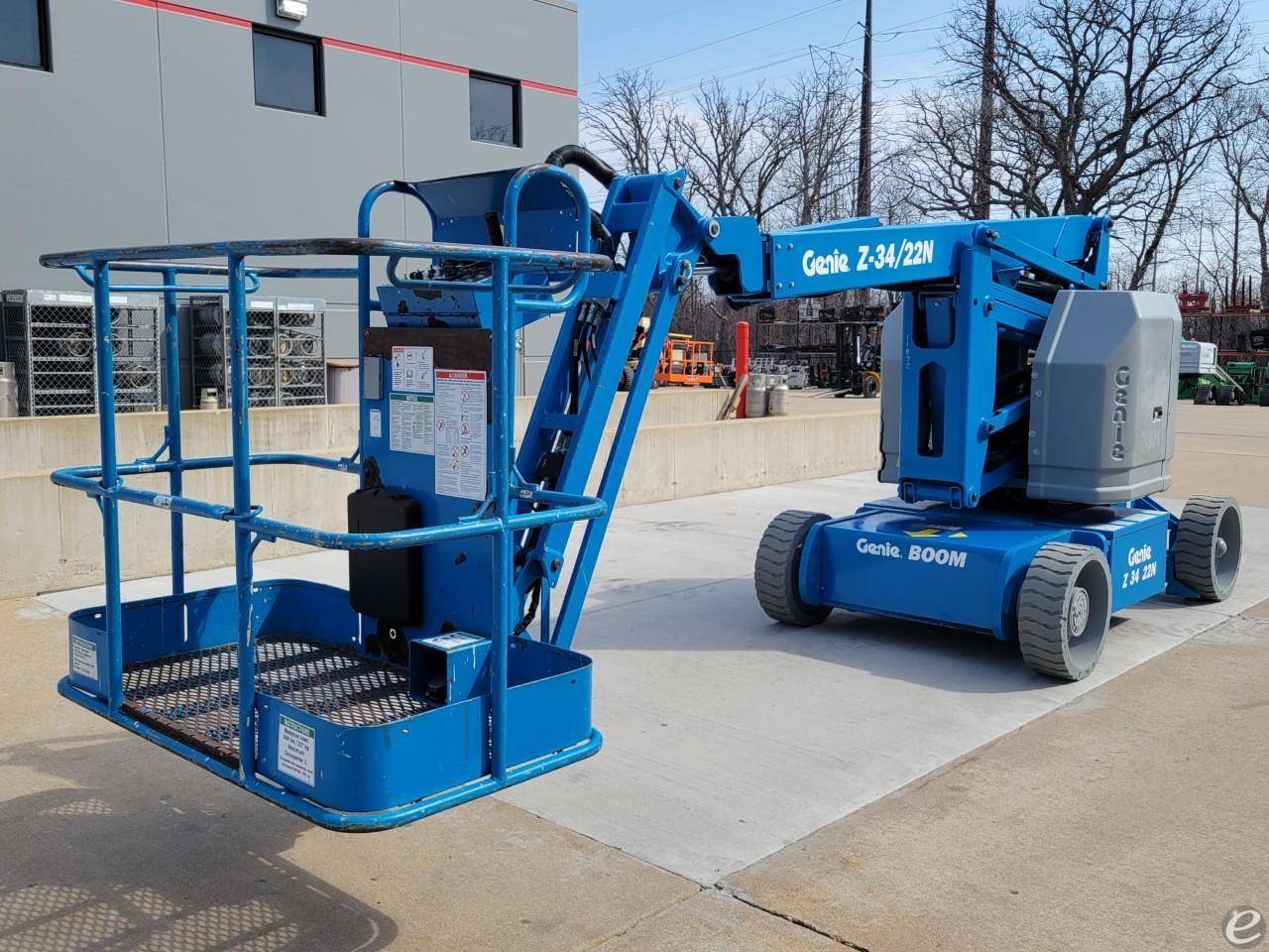 2015 Genie Z34/22N Electric Boom Lift - 123Forklift