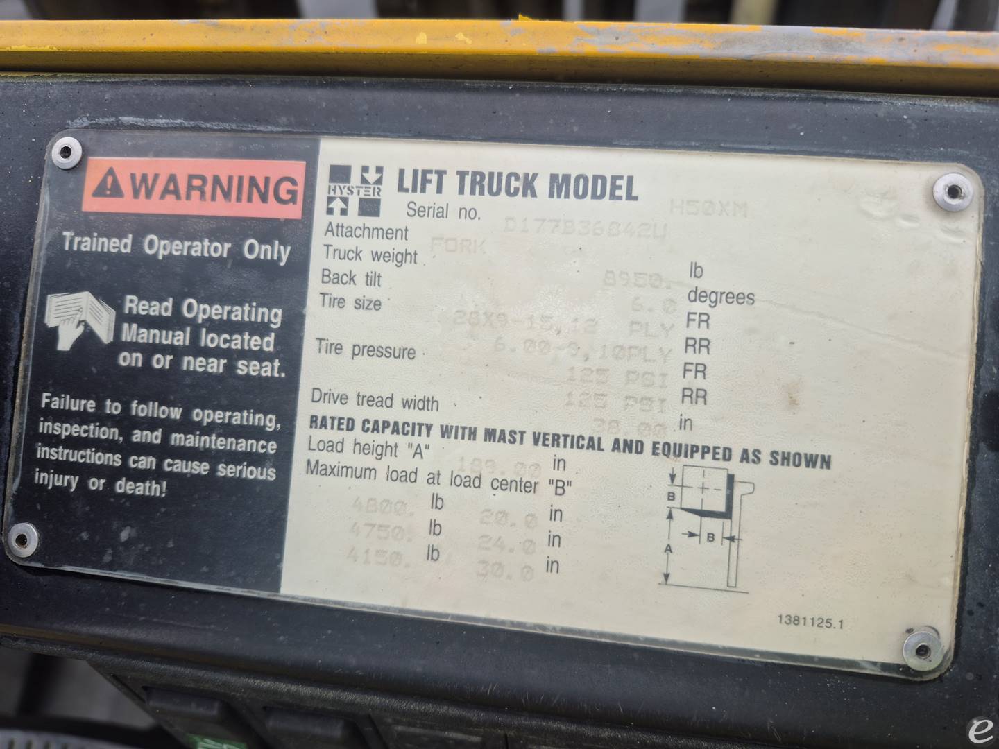 Hyster H50XM