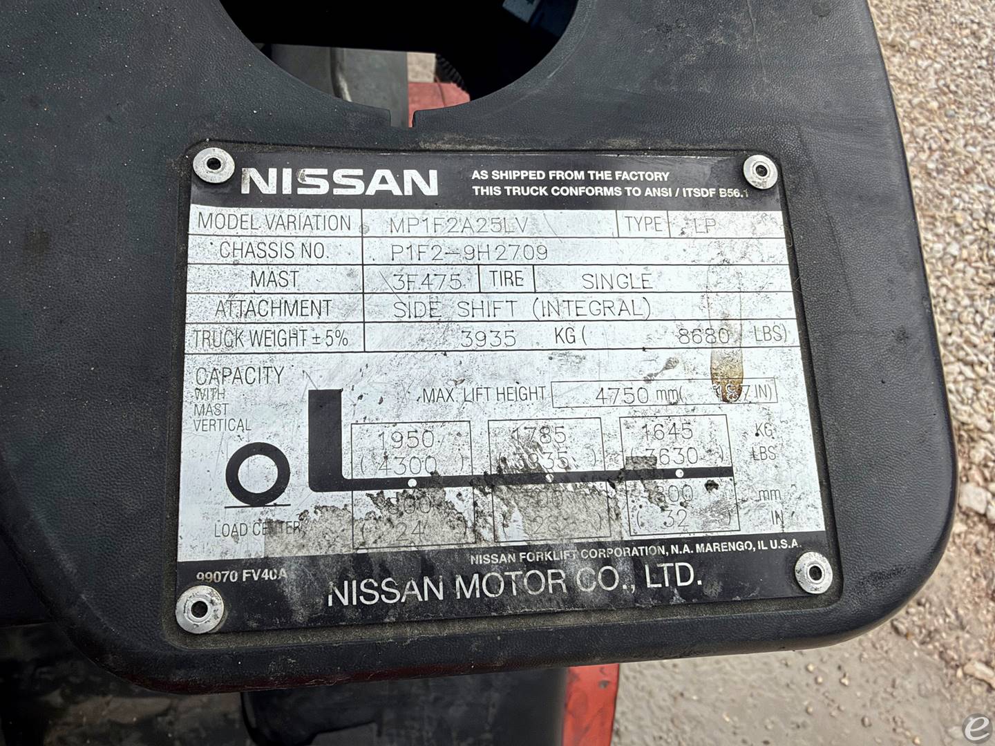 2013 Nissan PF50