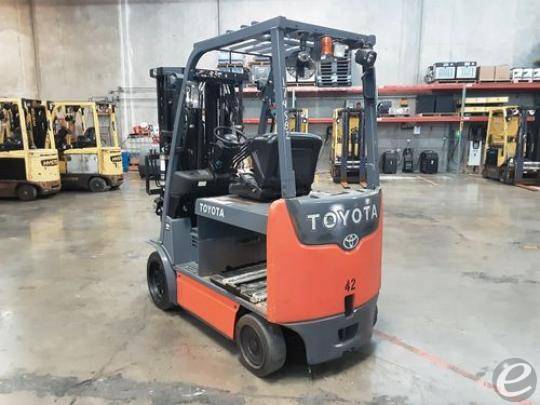 2017 Toyota 8FBCHU25 Electric Forklift - 123Forklift