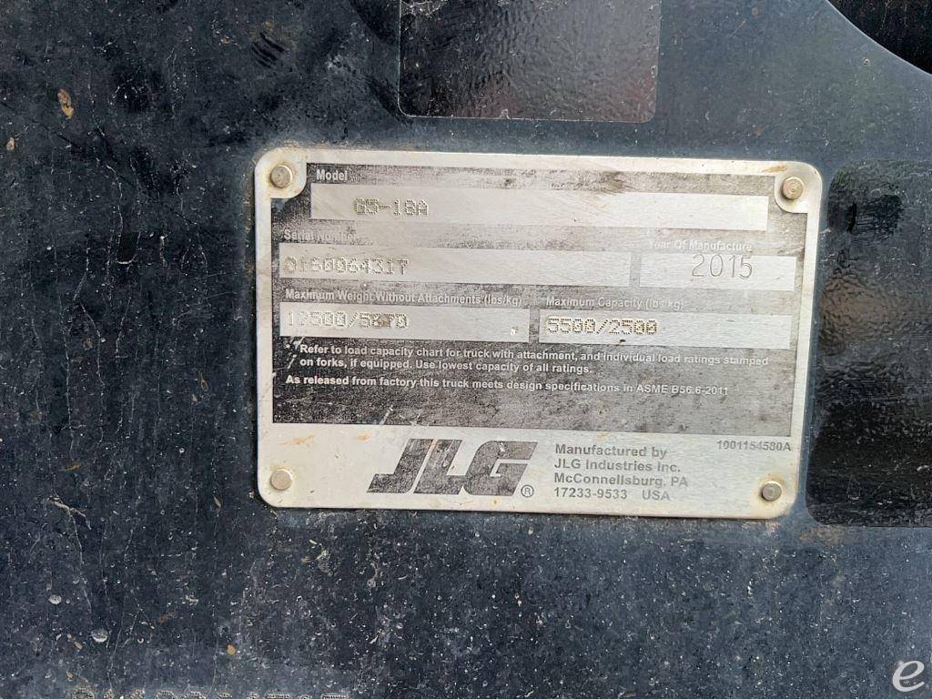 2015 JLG G5-18A